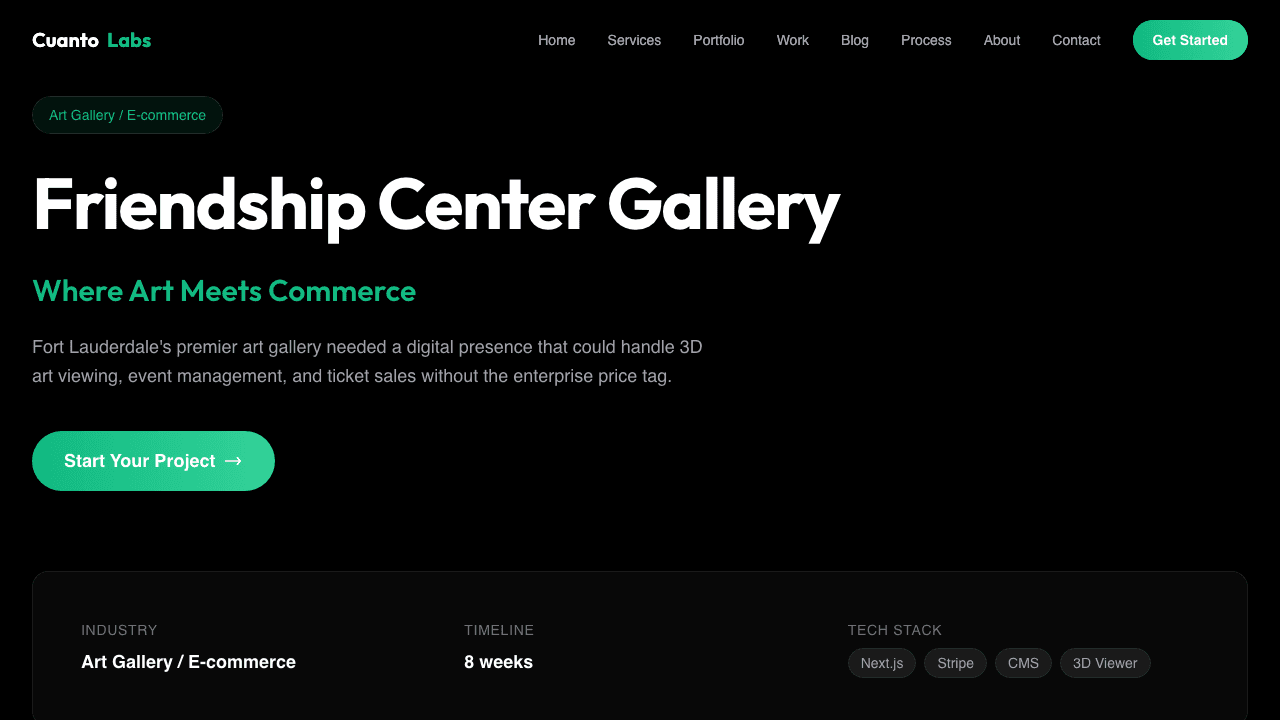 Friendship Center Gallery